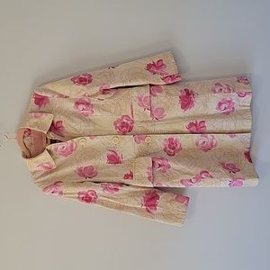 ESPRIT Yellow Pick floral Trench Coat